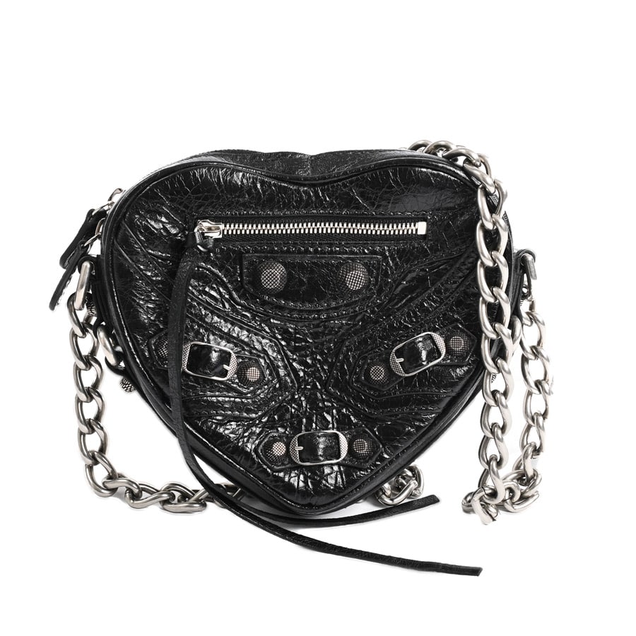 【中古A品】  バレンシアガ ルカゴールチェーンショルダーバッグ  722781 型押しレザー 横浜関内店