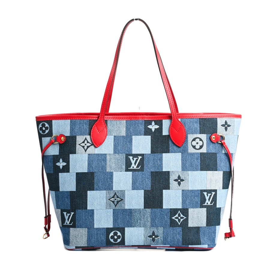 【中古SA品】  ルイヴィトン ネヴァーフルMM モノグラムデニム M44981  THE YOKOHAMA FRONT