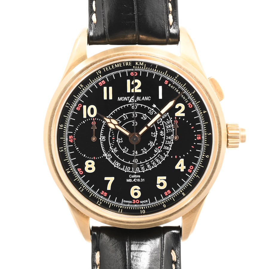 【中古A品】  モンブラン 1858 スプリットセコンド クロノグラフ リミテッドエディション  119910 ブロンズ 新宿歌舞伎町店