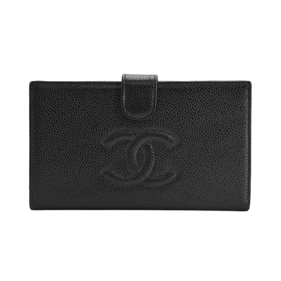 【中古B品】  シャネル 長財布   キャビア 新宿歌舞伎町店