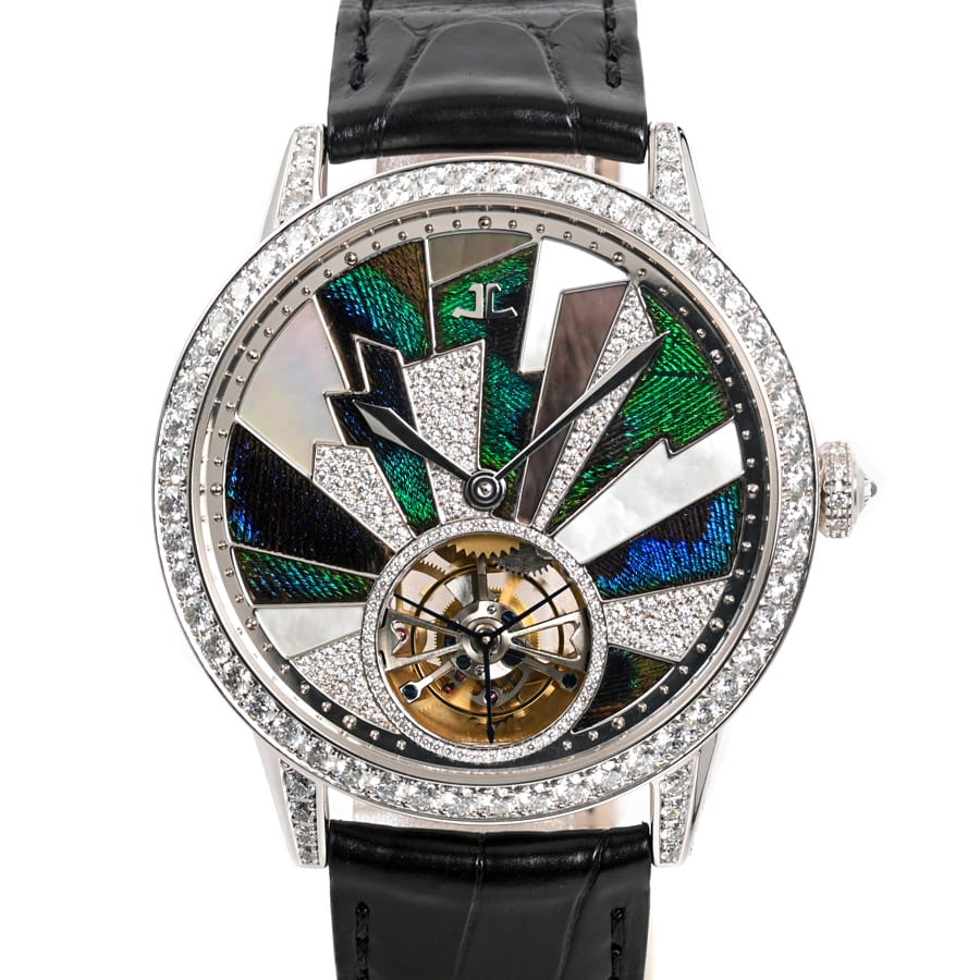 【中古A品】  ジャガールクルト マスタートゥールビヨン フェザー  Q3413401 ホワイトゴールド 横浜関内店