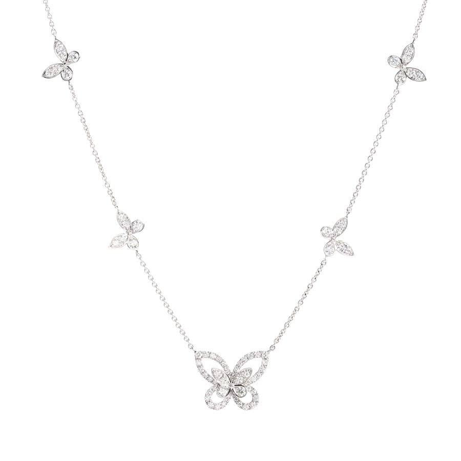 【中古A品】  グラフ マルチバタフライシルエット  RGP746 K18ホワイトゴールド 横浜関内店