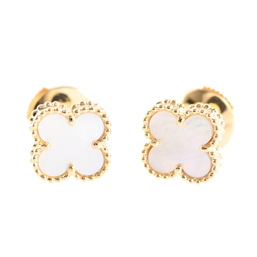 【中古A品】  ヴァンクリーフアーペル スウィートアルハンブラ  VCARA44800 K18イエローゴールド 元町本店