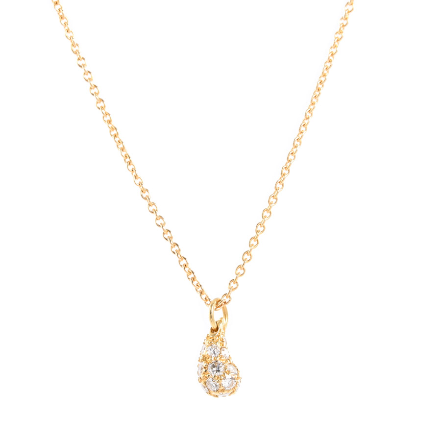 【中古A品】  ティファニー ティアドロップ   K18イエローゴールド 横浜関内店