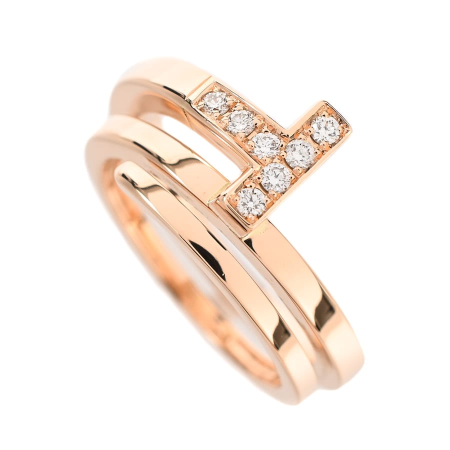 【中古A品】  ティファニー Tスクエアラップ   K18ピンクゴールド 横浜関内店