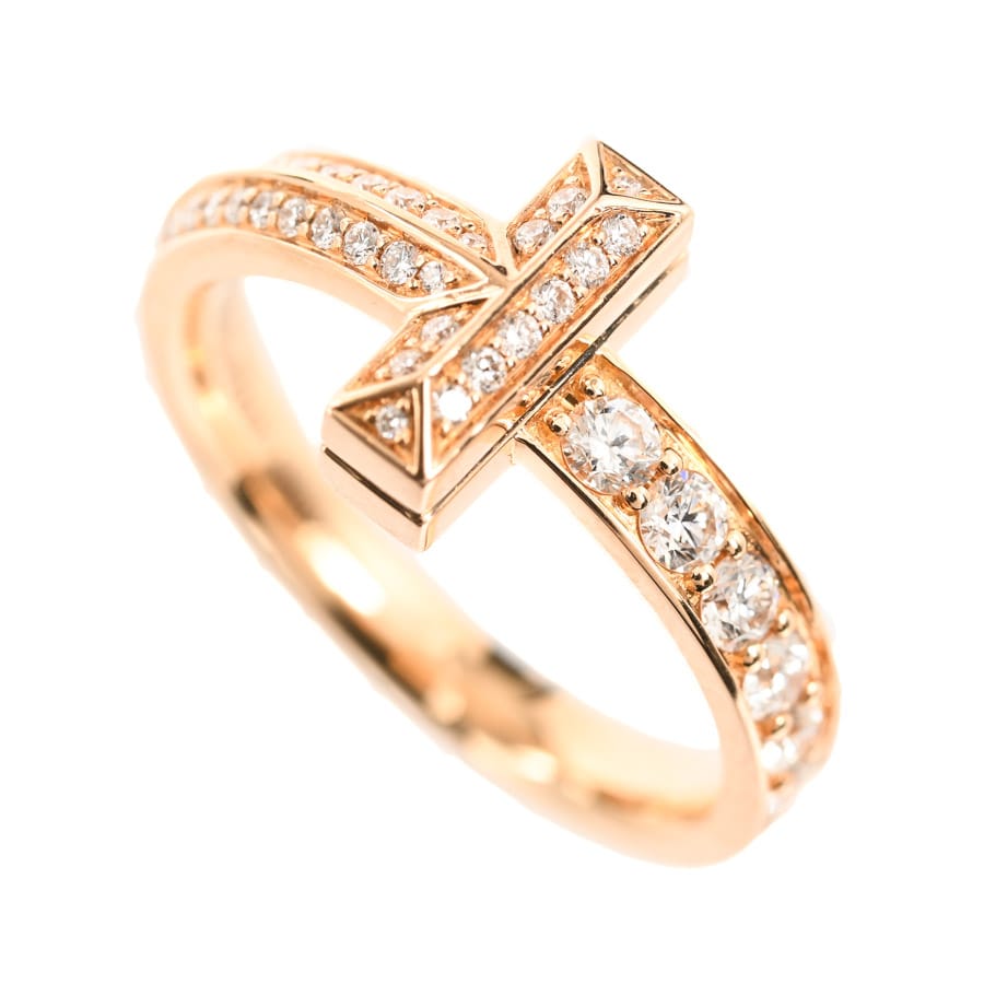 【中古A品】  ティファニー Tワン ナロー   K18ピンクゴールド(K18PG) 元町本店