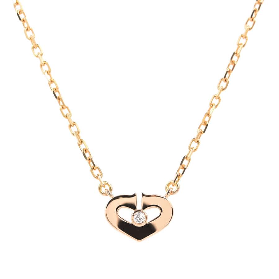 【中古A品】  カルティエ Cハート   K18ピンクゴールド 横浜関内店