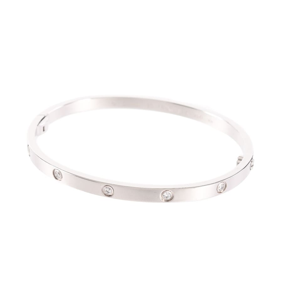 【中古A品】  カルティエ ラブブレス SM  B60480015 K18ホワイトゴールド(K18WG) 新宿歌舞伎町店