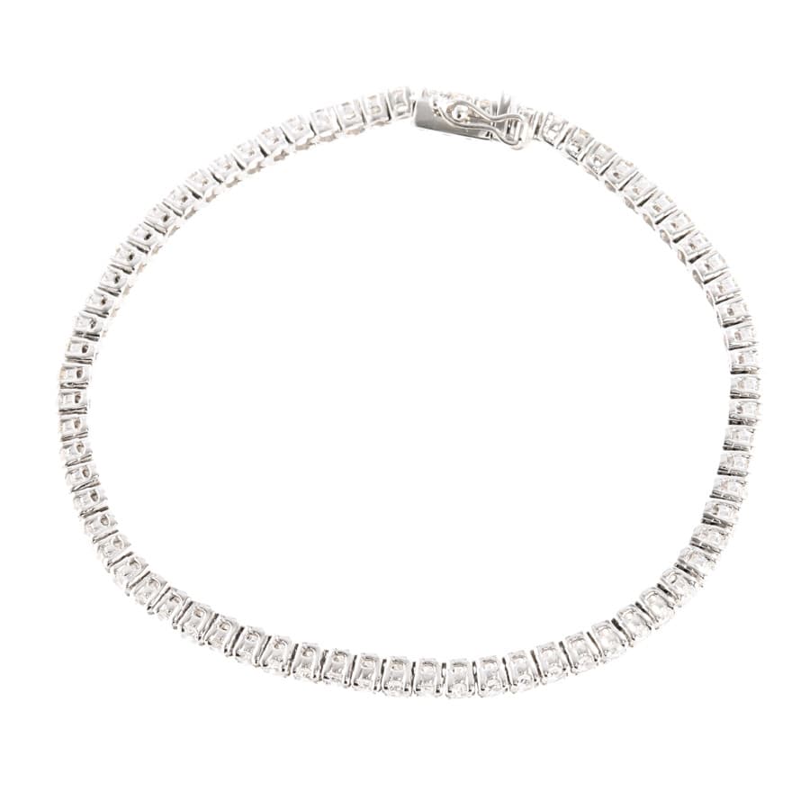 【中古A品】  モニッケンダム ダイヤ ブレスレット   K18ホワイトゴールド 銀座