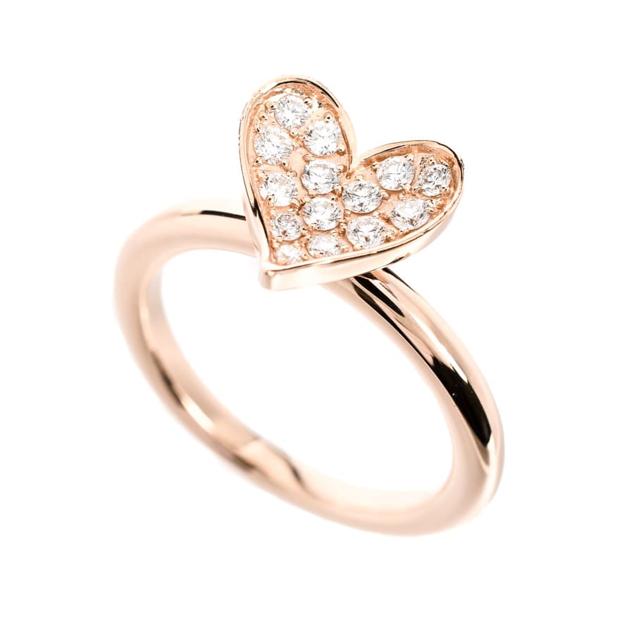 【中古A品】  ミキモト ハート   K18ピンクゴールド 元町本店