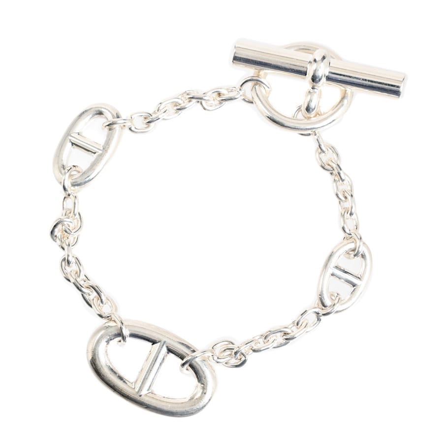 【中古A品】  エルメス シェーヌダンクル ファランドール   シルバー925(SV925) 新宿歌舞伎町店