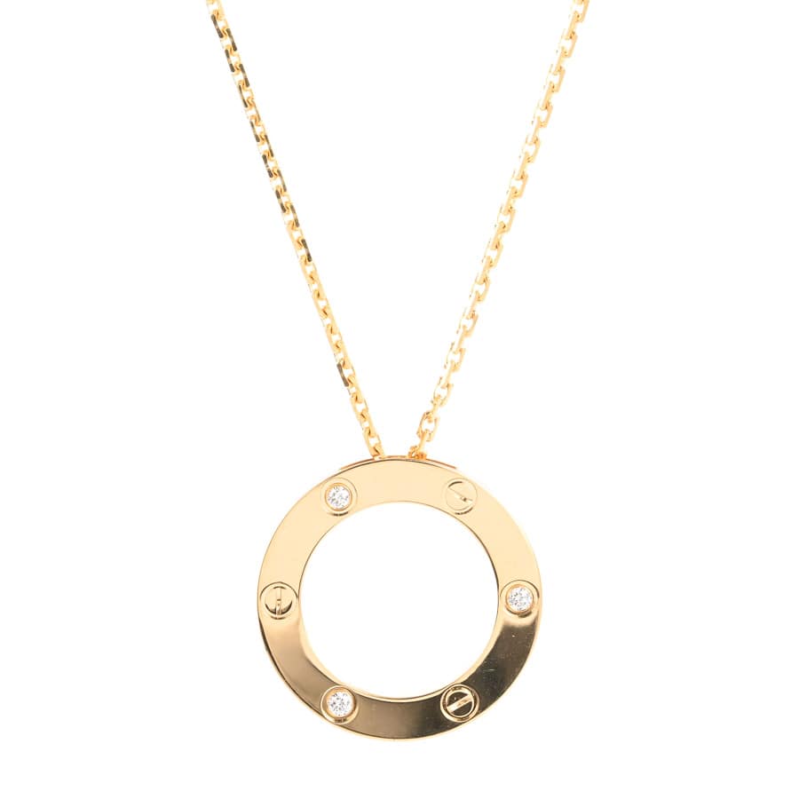 【中古A品】  カルティエ ラブサークル  B7014500 K18イエローゴールド 元町本店