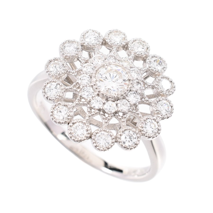 【中古A品】  ノンブランドジュエリー ダイヤ リング   プラチナ950 横浜関内店