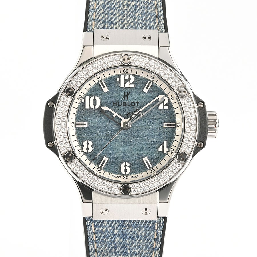 【中古A品】  ウブロ ビッグバン ジーンズ ダイヤモンド 日本限定  361.SX.2710.NR.1104 ステンレス 横浜関内店