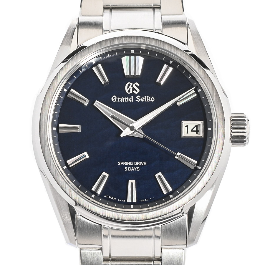 【中古A品】  グランドセイコー スプリングドライブ  SLGA021 ステンレス 銀座