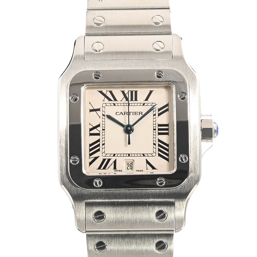 【中古A品】  カルティエ サントスガルベ LM  W20060D6 ステンレス 新宿歌舞伎町店