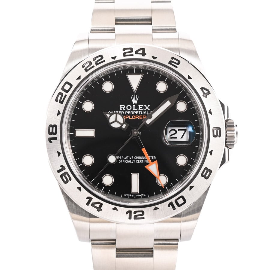【中古A品】  ロレックス エクスプローラー2  216570 ステンレス 元町本店