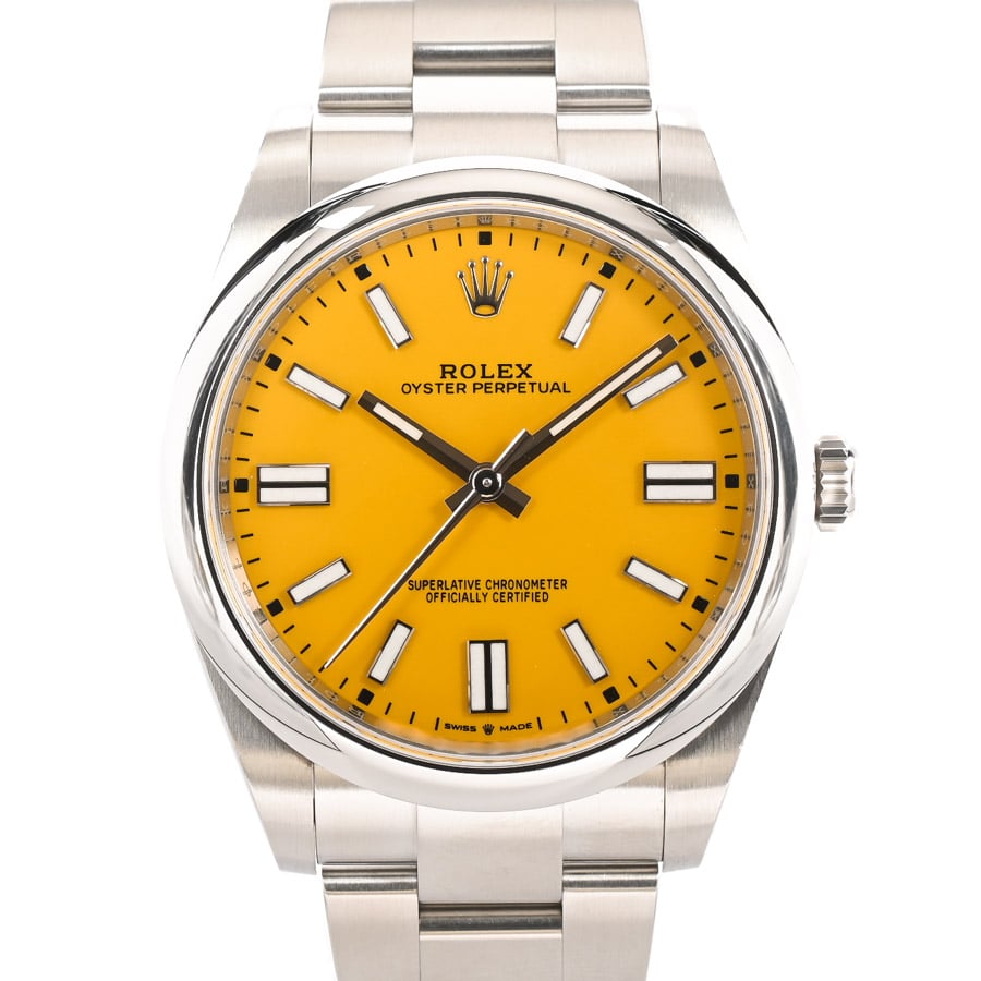 【中古A品】  ロレックス オイスターパーペチュアル 41  124300 ステンレス 銀座