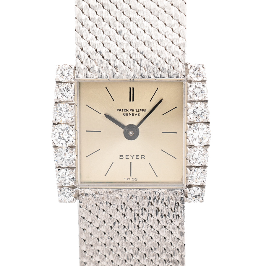 【中古A品】  パテックフィリップ スクエア BERYER Wネーム  3285/58 ホワイトゴールド 横浜関内店