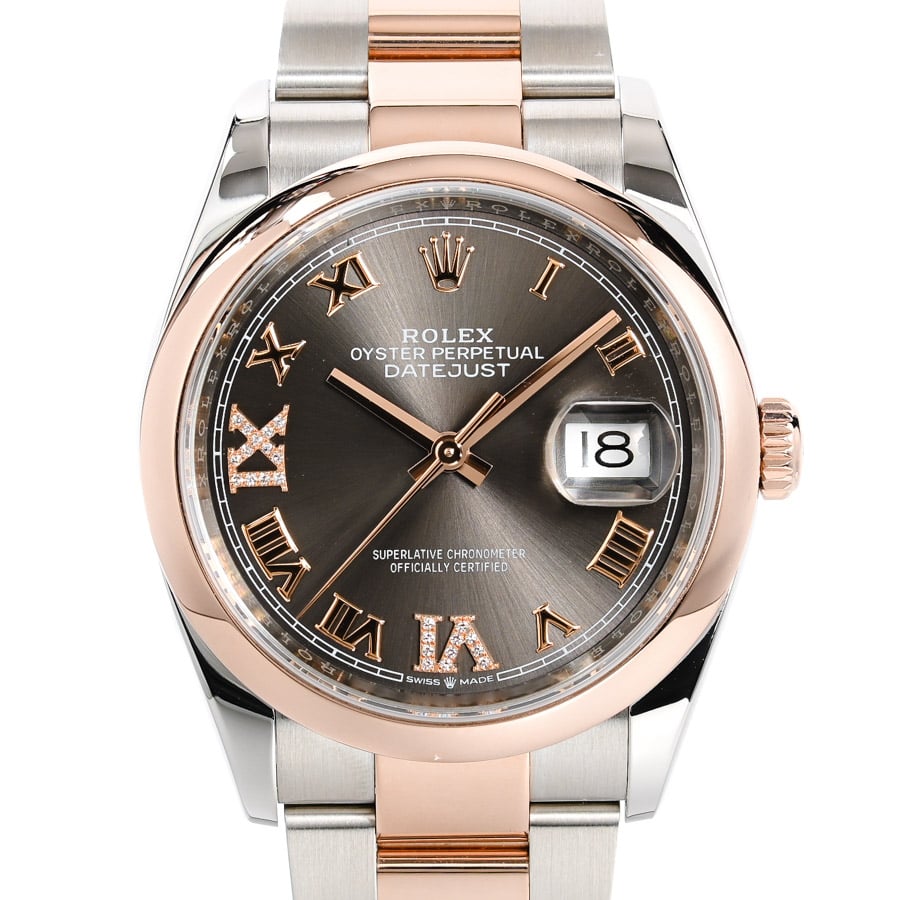 【中古A品】  ロレックス デイトジャスト36  126201/OYS ステンレス/ピンクゴールド 横浜関内店