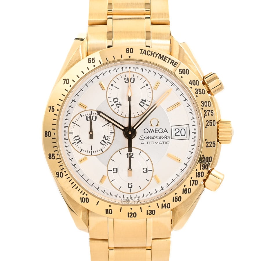 【中古A品】  オメガ スピードマスター デイト  3113-30 イエローゴールド 横浜関内店