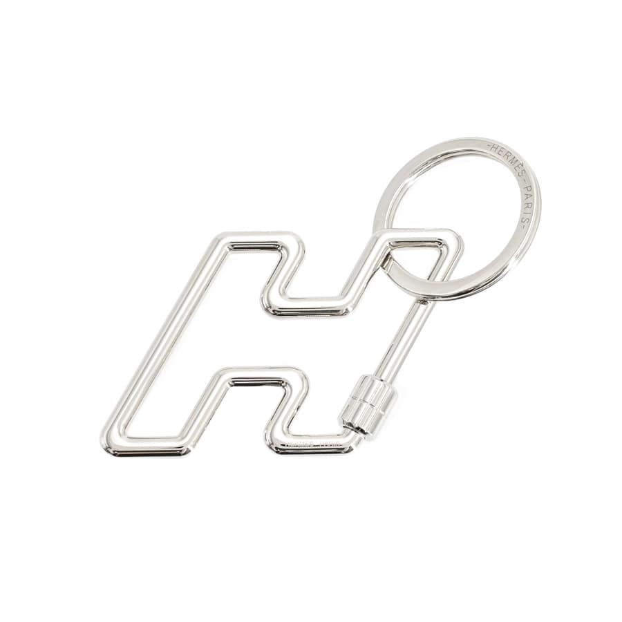 【中古SA品】  エルメス Hトゥスピードキーリング   パラジウム 横浜関内店