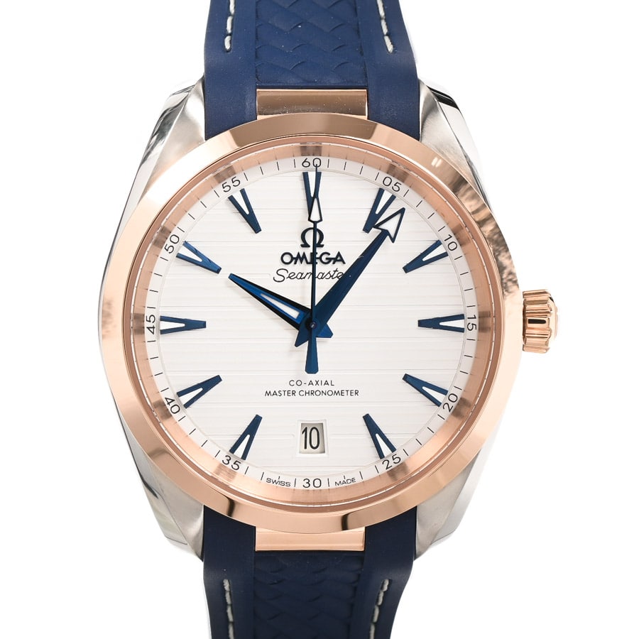 【中古A品】  オメガ シーマスター アクアテラ 150M コーアクシャル マスタークロノメーター  220.22.38.20.02.001 ステンレス/ピンクゴールド 新宿歌舞伎町店