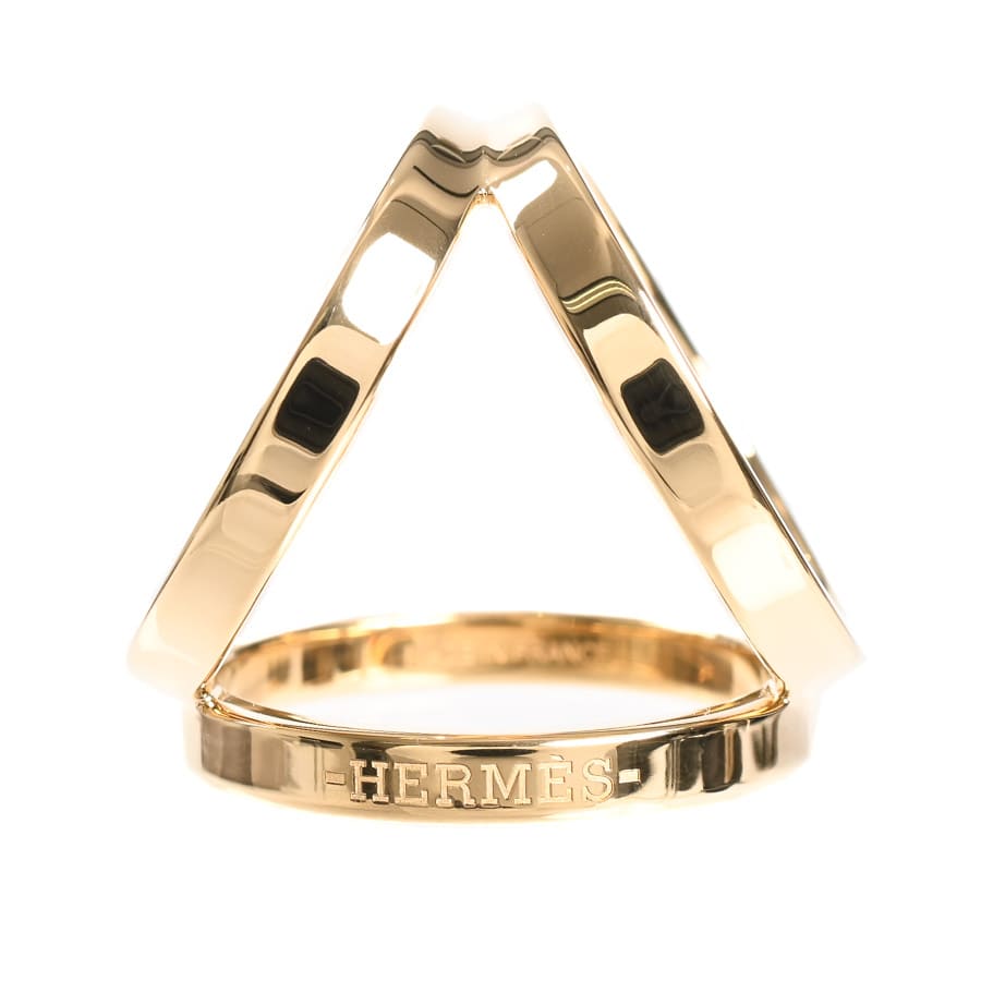 【未使用品】  エルメス トリオ   ゴールドメッキ 元町本店