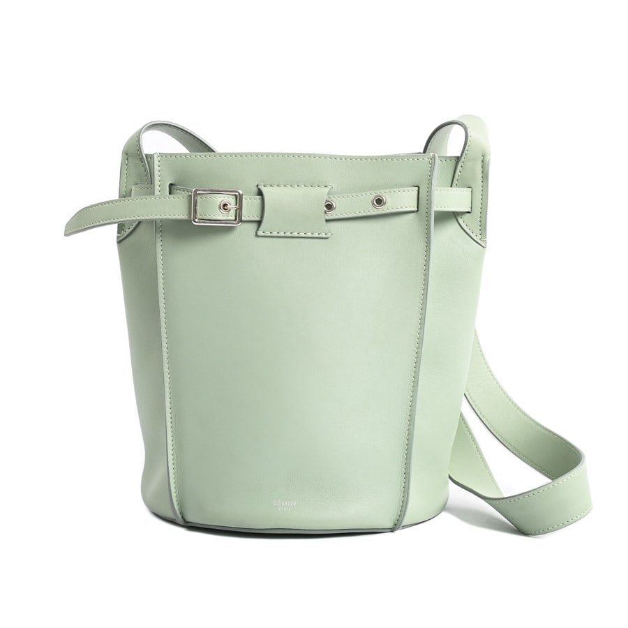 【中古A品】  セリーヌ ビッグバッグナノバゲット  187243 型押しレザー 元町本店