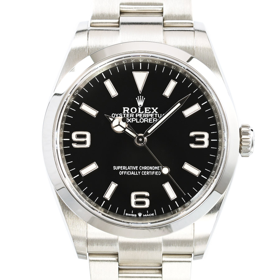 【中古A品】  ロレックス エクスプローラー36  124270 ステンレス 銀座