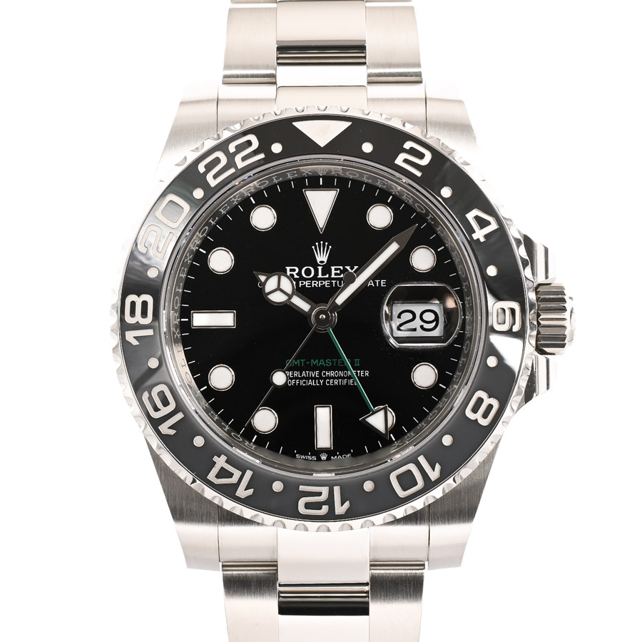【中古A品】  ロレックス GMTマスター2  126710GRNR/OYS ステンレス 新宿歌舞伎町店