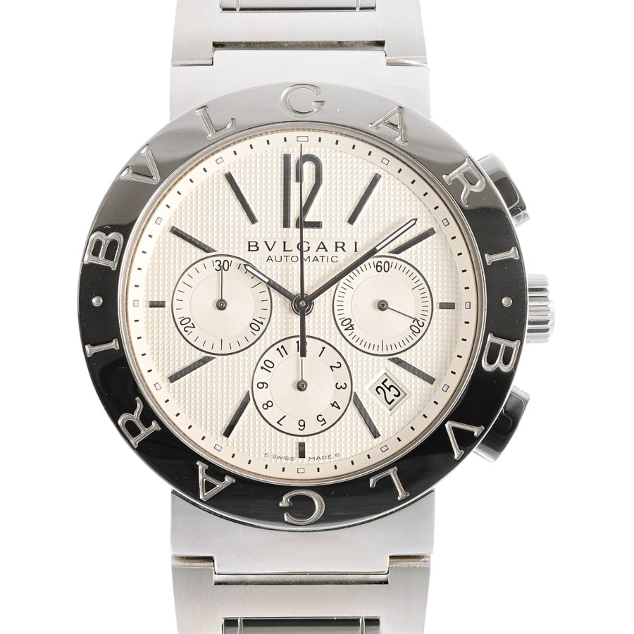 【中古A品】  ブルガリ ブルガリブルガリ クロノグラフ  BB42SSCH ステンレス 横浜関内店