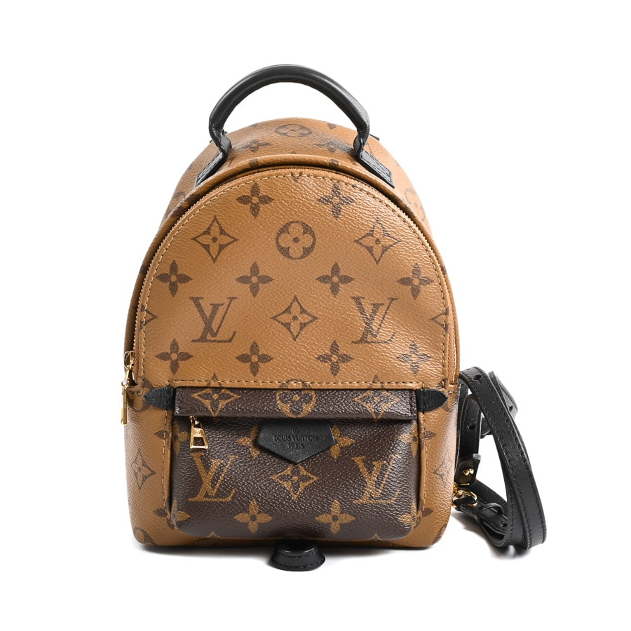 【中古A品】  ルイヴィトン パームスプリングスバックパックMINI モノグラムリバース M44872  新宿歌舞伎町店
