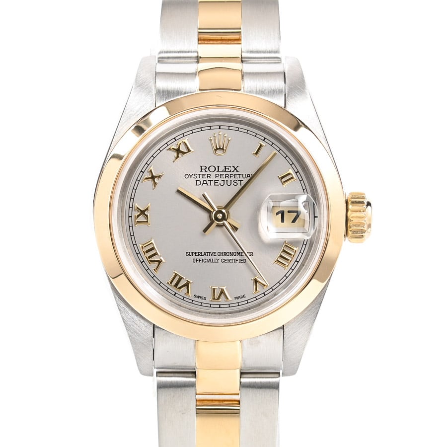 【中古A品】  ロレックス デイトジャスト  79163 ステンレス/イエローゴールド 銀座