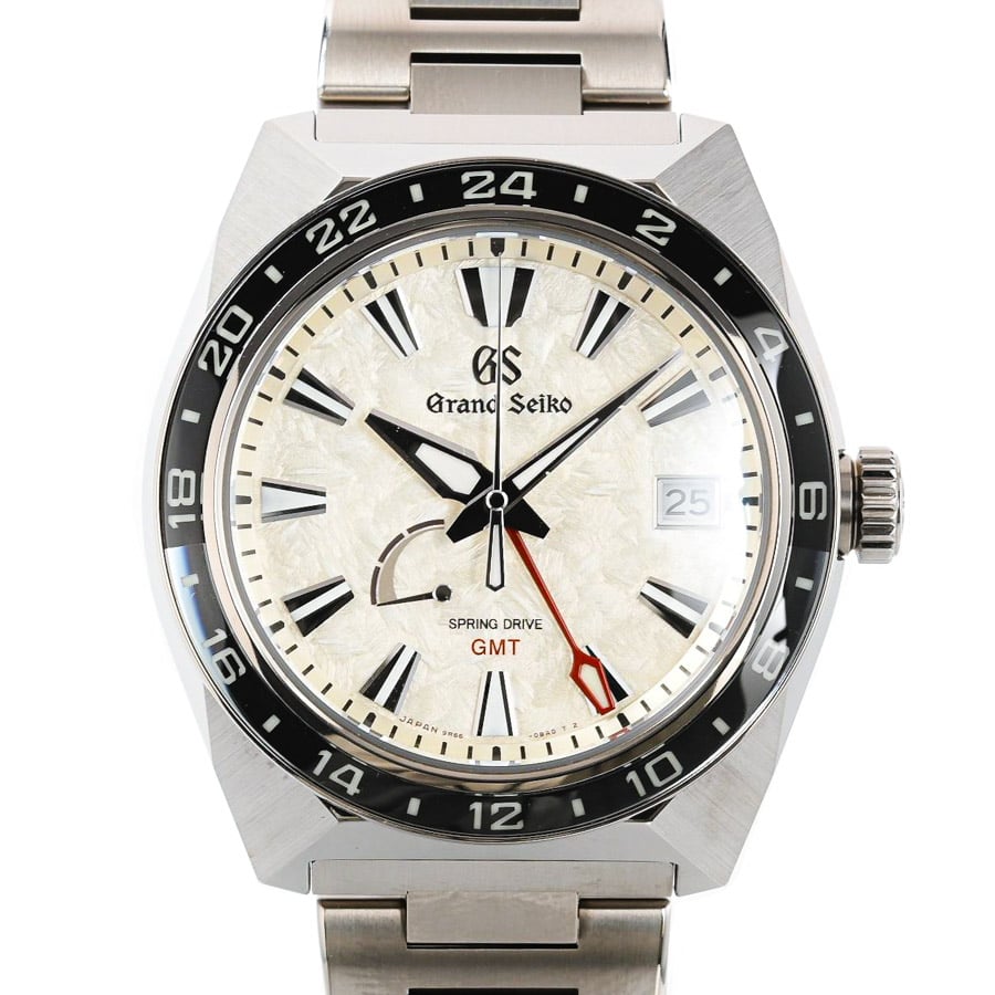 【中古A品】  グランドセイコー スプリングドライブ GMT  SBGE307 チタニウム 銀座