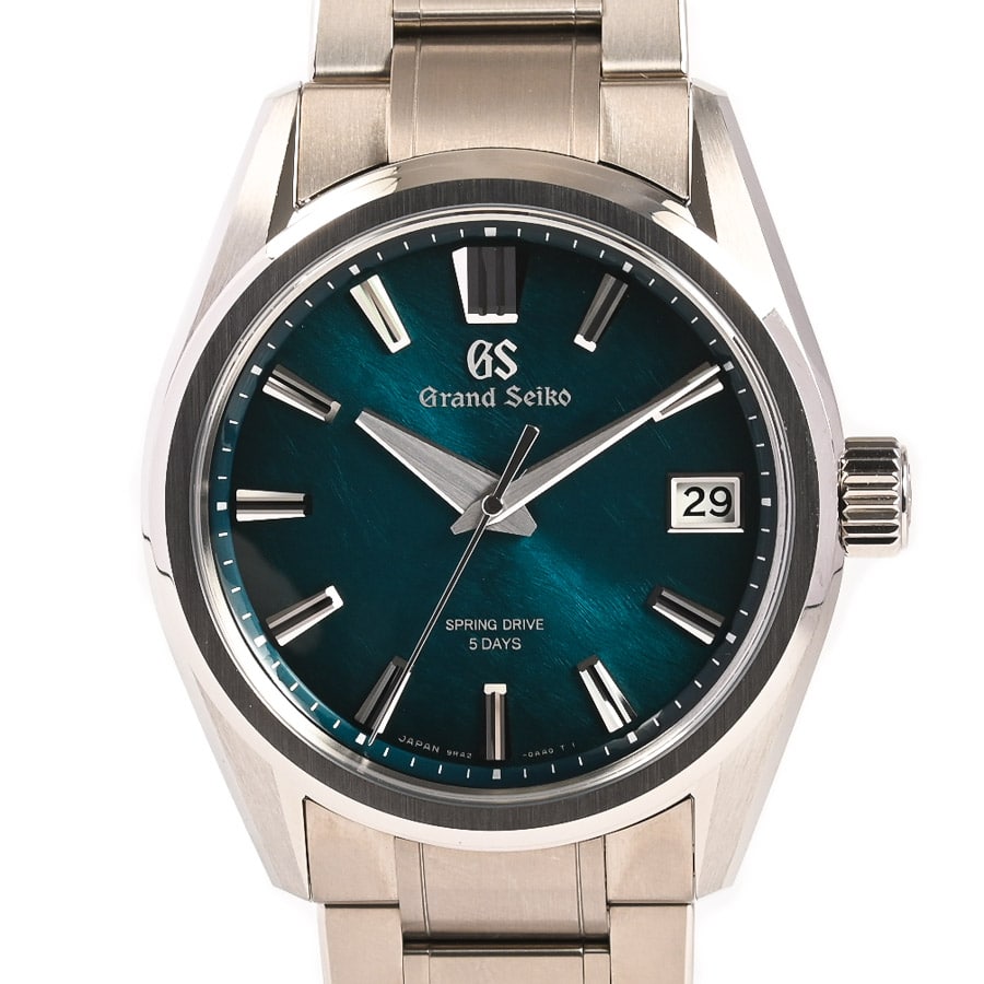 【未使用品】  グランドセイコー スプリングドライブ  SLGA025 チタニウム 銀座