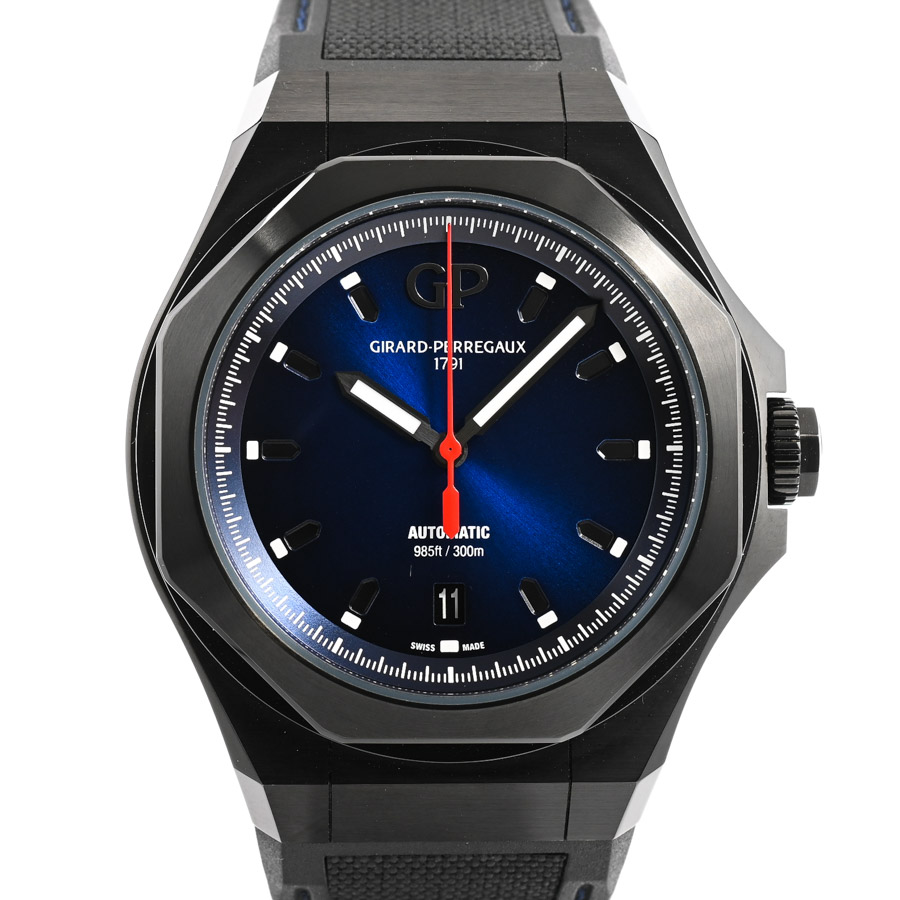 【中古A品】  ジラールペルゴ ロレアート アブソルート  81070-21-491-FH6A チタン(PVD) 銀座