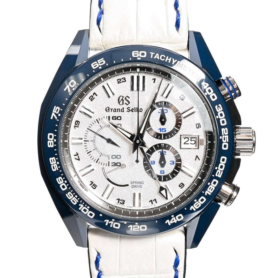 【中古A品】  グランドセイコー スプリングドライブ  SBGC229 チタン/セラミック 銀座