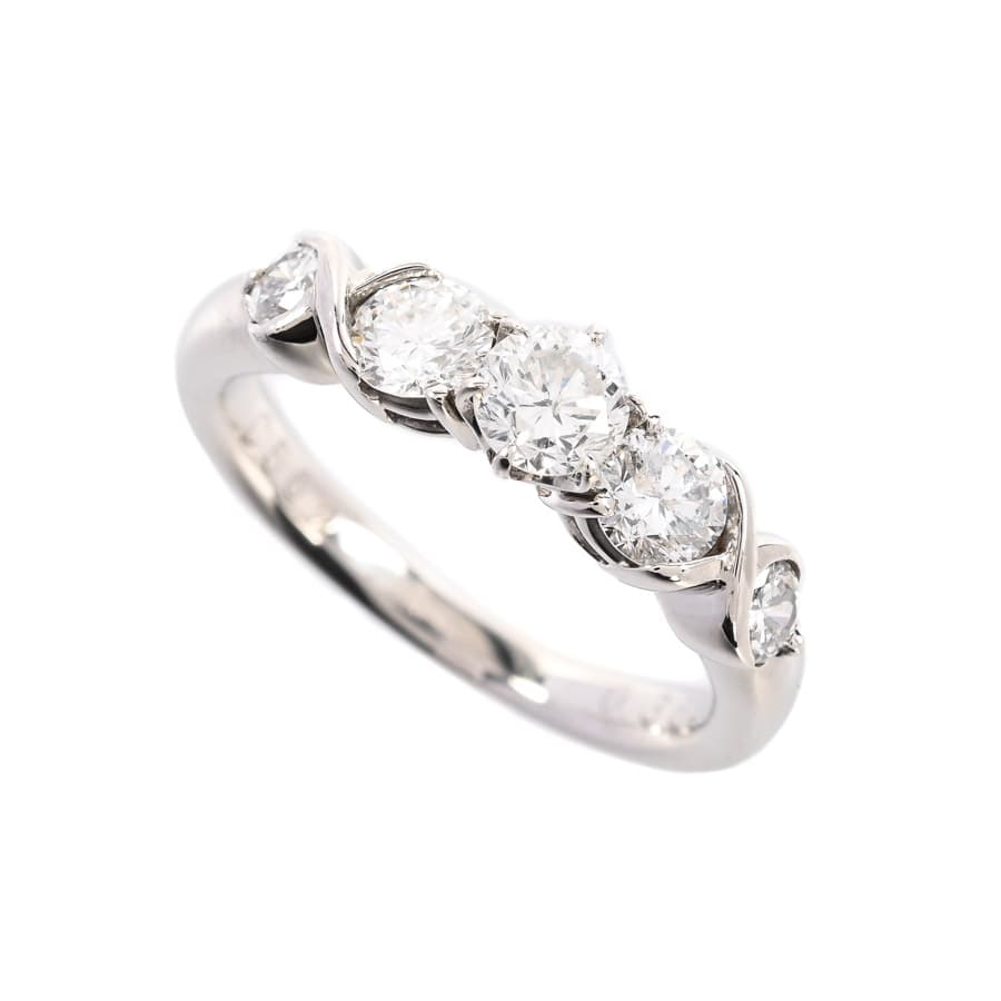 【中古A品】  ノンブランドジュエリー ダイヤ リング   プラチナ900 横浜関内店