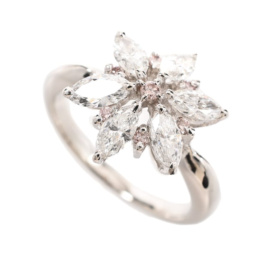 【中古A品】  ノンブランドジュエリー ダイヤ リング   プラチナ900 元町本店