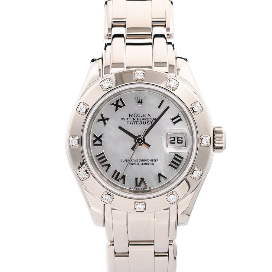 【中古A品】  ロレックス パールマスター  80319NG ホワイトゴールド 銀座