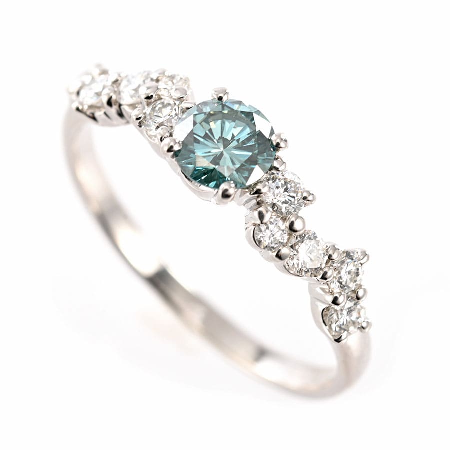 【中古A品】  ノンブランドジュエリー トリートダイヤ リング   プラチナ900 横浜関内店