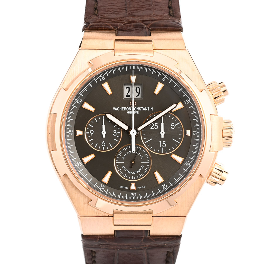 【中古A品】  ヴァシュロンコンスタンタン オーバーシーズ クロノグラフ  49150/000R-9338 ピンクゴールド 銀座