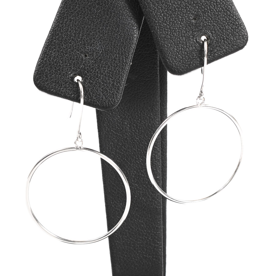 【中古A品】  ノンブランドジュエリー ピアス   K14ホワイトゴールド 銀座