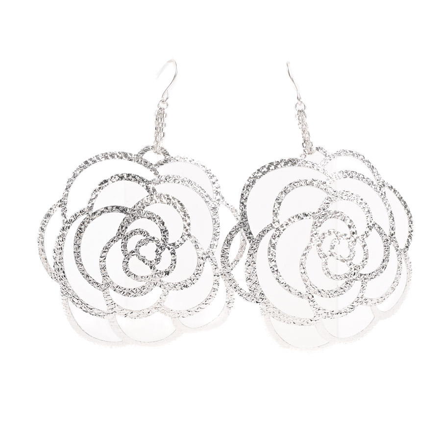 【中古A品】  ノンブランドジュエリー ピアス   K18ホワイトゴールド 銀座