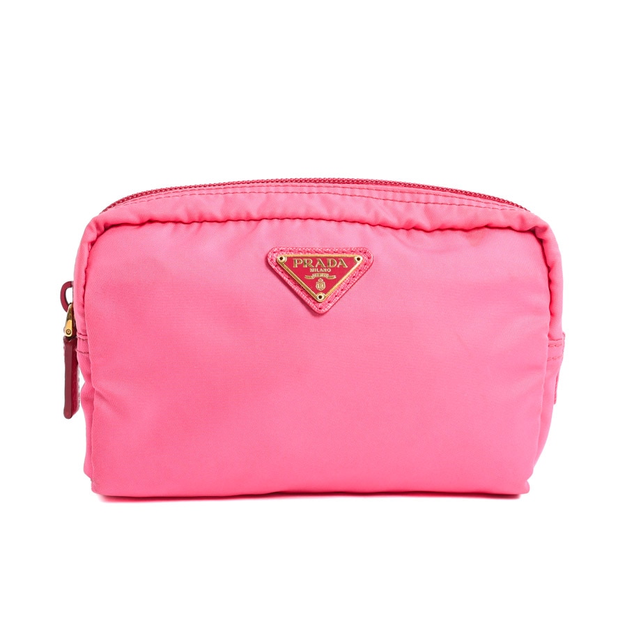 【中古AB品】  プラダ ポーチ   テスート 元町本店