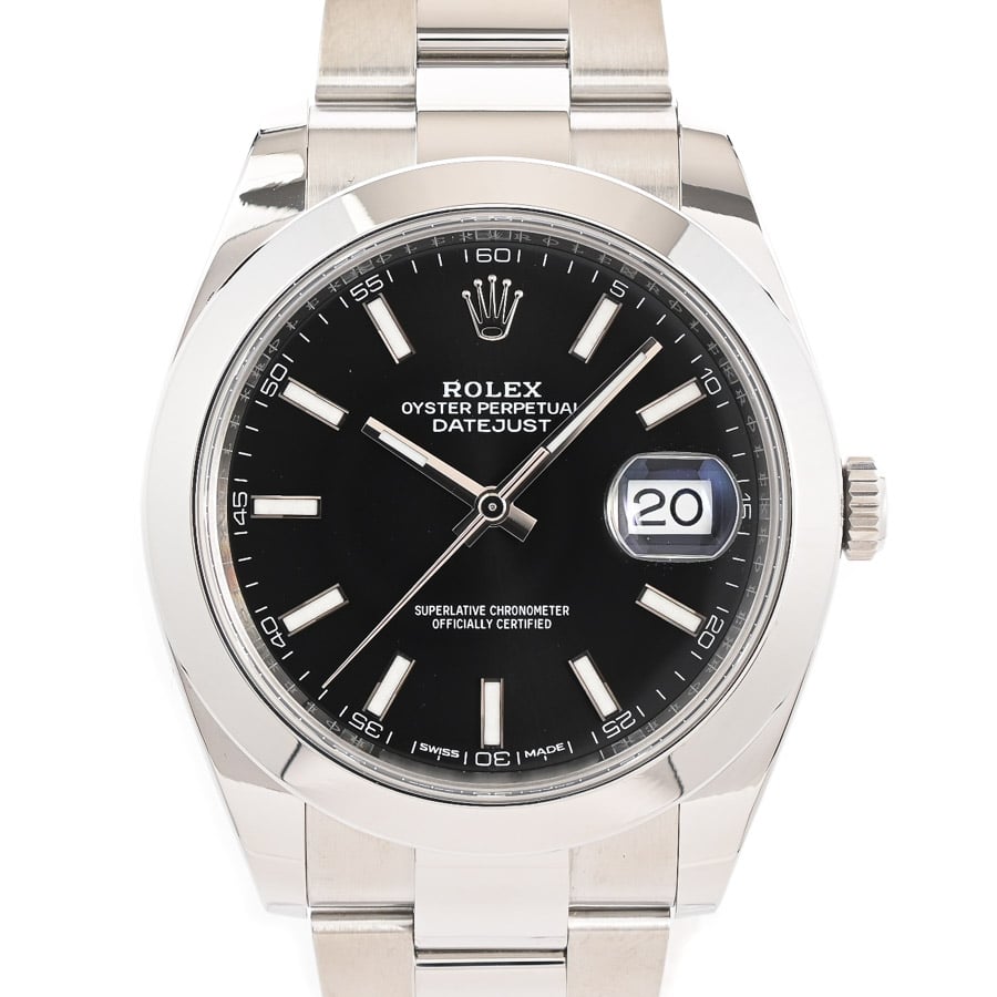 【中古A品】  ロレックス デイトジャスト41  126300/OYS ステンレス 銀座