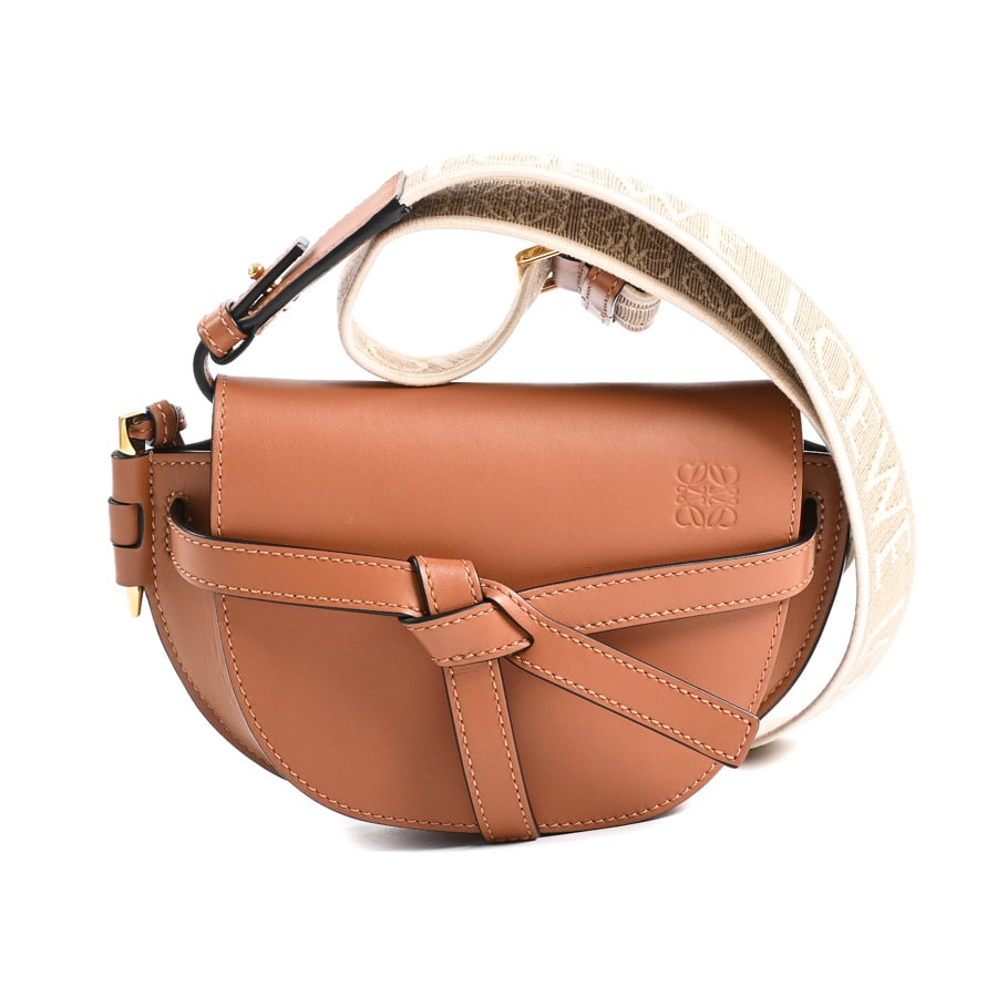 【中古A品】  ロエベ ゲートデュアルバッグミニ  A650N46X13 カーフ 元町本店