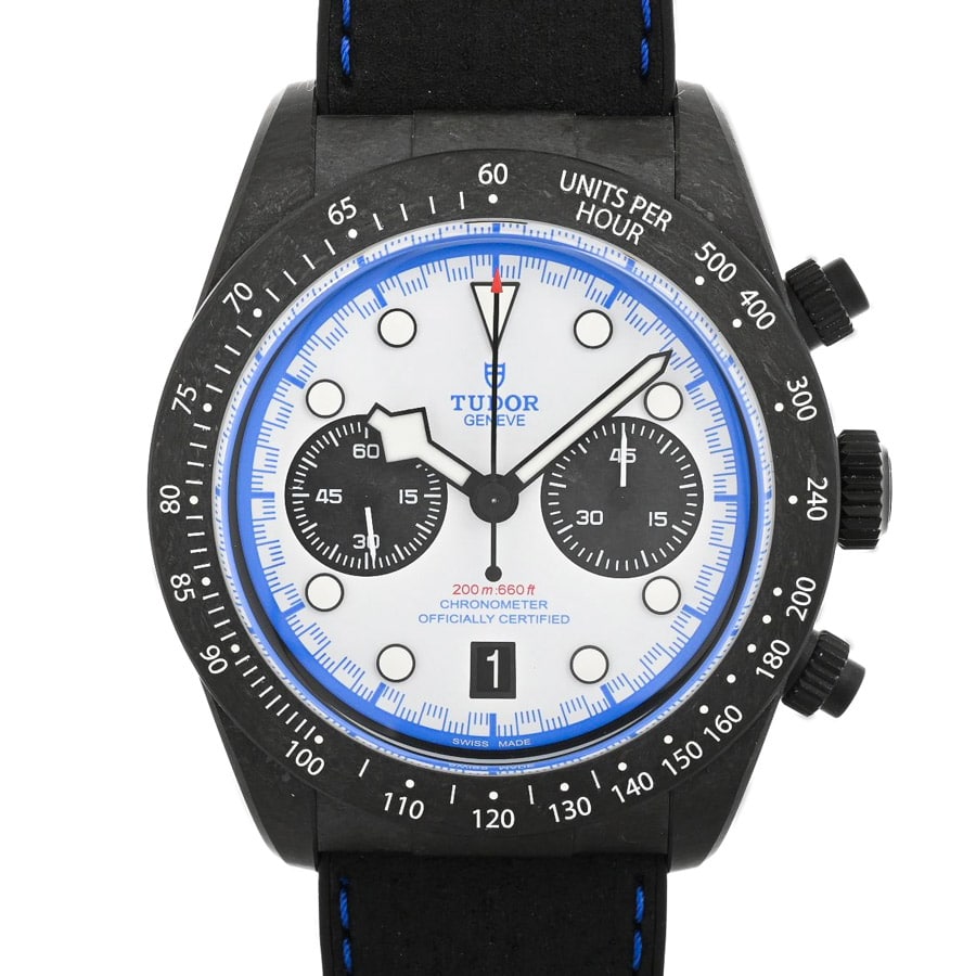 【未使用品】  チューダー/チュードル ブラックベイ クロノ カーボン25 リミテッド  79377KN カーボン 銀座