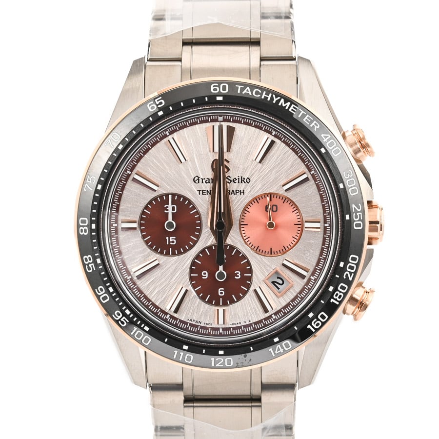 【未使用品】  グランドセイコー エボリューション9 コレクション テンタグラフ  SLGC006 ピンクゴールド/チタン 銀座